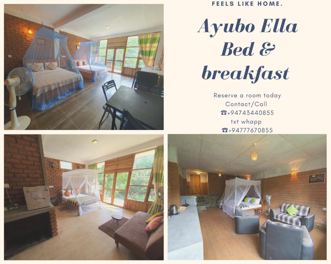 Ayubo Ella - Bed & Breakfast المظهر الخارجي الصورة