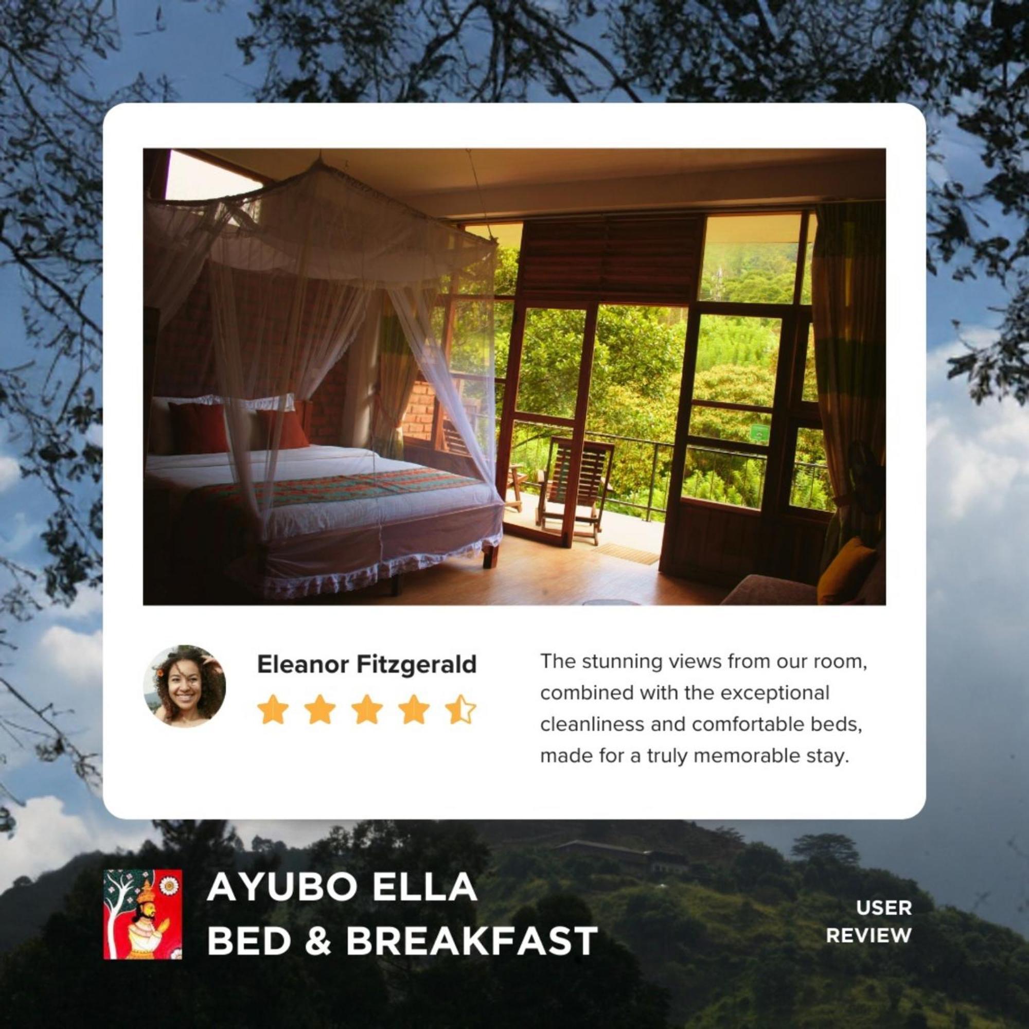 Ayubo Ella - Bed & Breakfast المظهر الخارجي الصورة